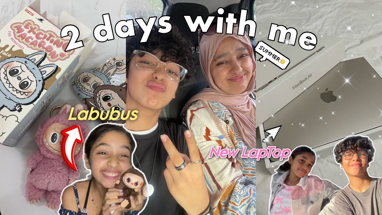 DAYS WITH US IN SUMMER☀️💕|دوزوا معنا ايام في الصيف😍،واخيرا شرينا لابوبو🧸😋!VLOG-