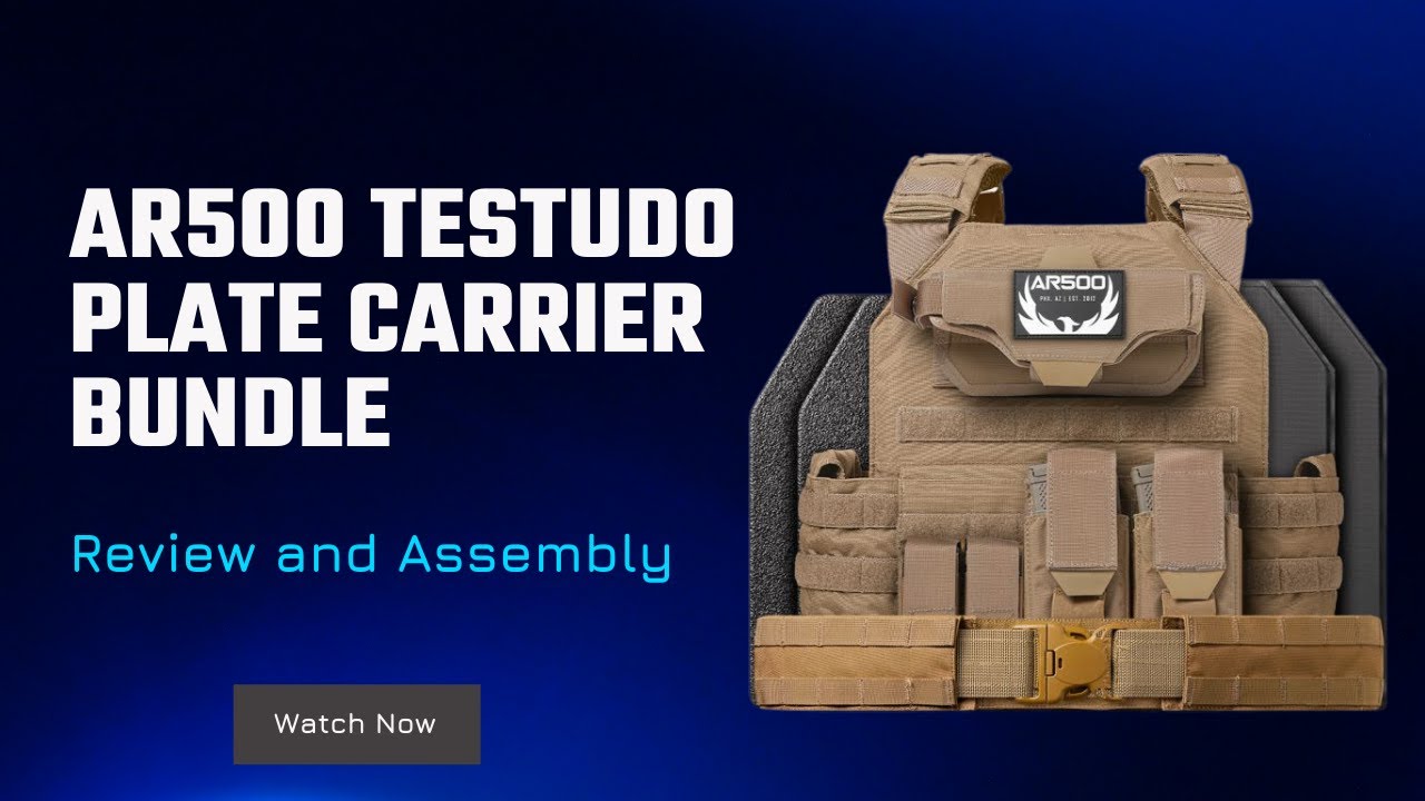 ✅ AR500 Testudo Plate Carrier Bundle Review and Assembly
