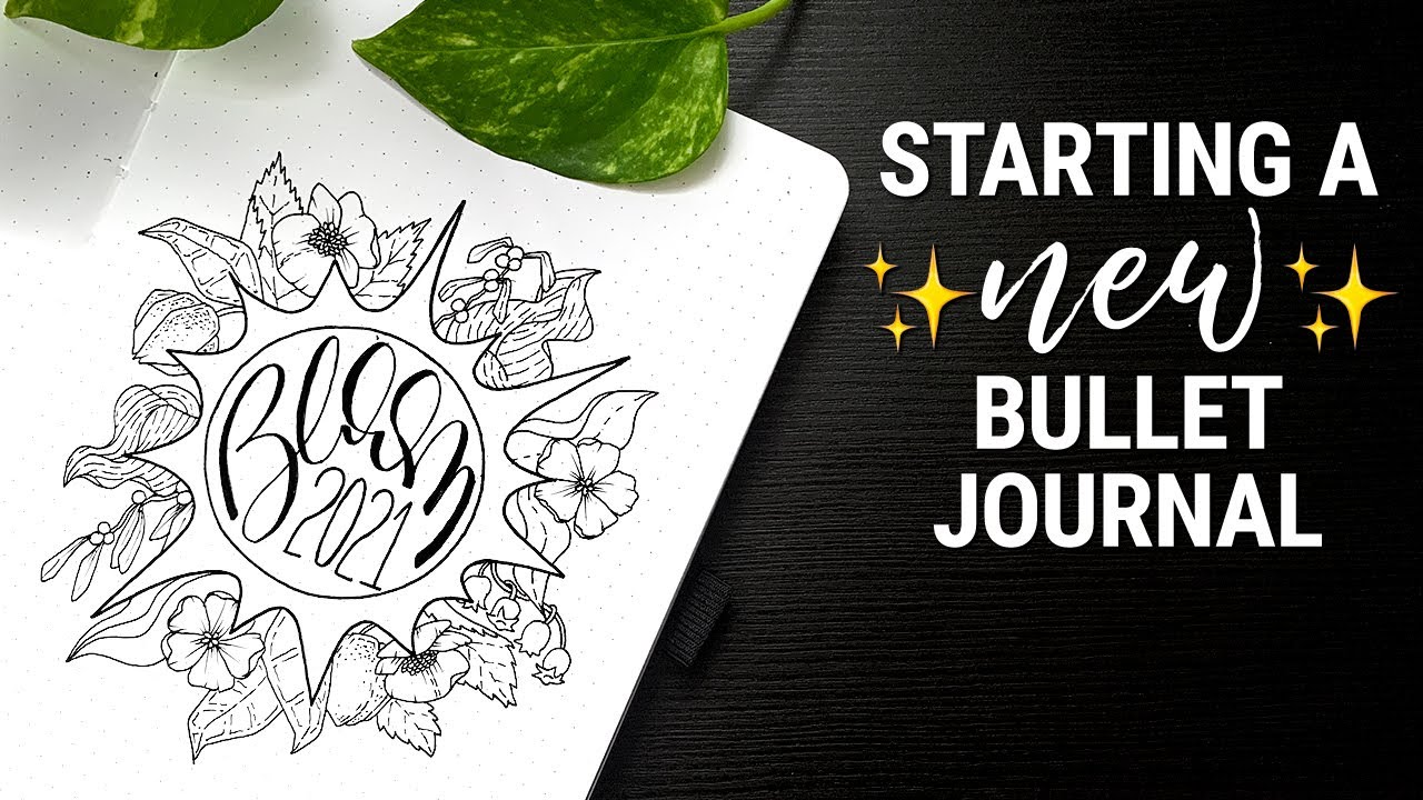 New Bullet Journal! 2021 Mid-Year Setup &raquo; Plan With Me &raquo; DarkSunlight