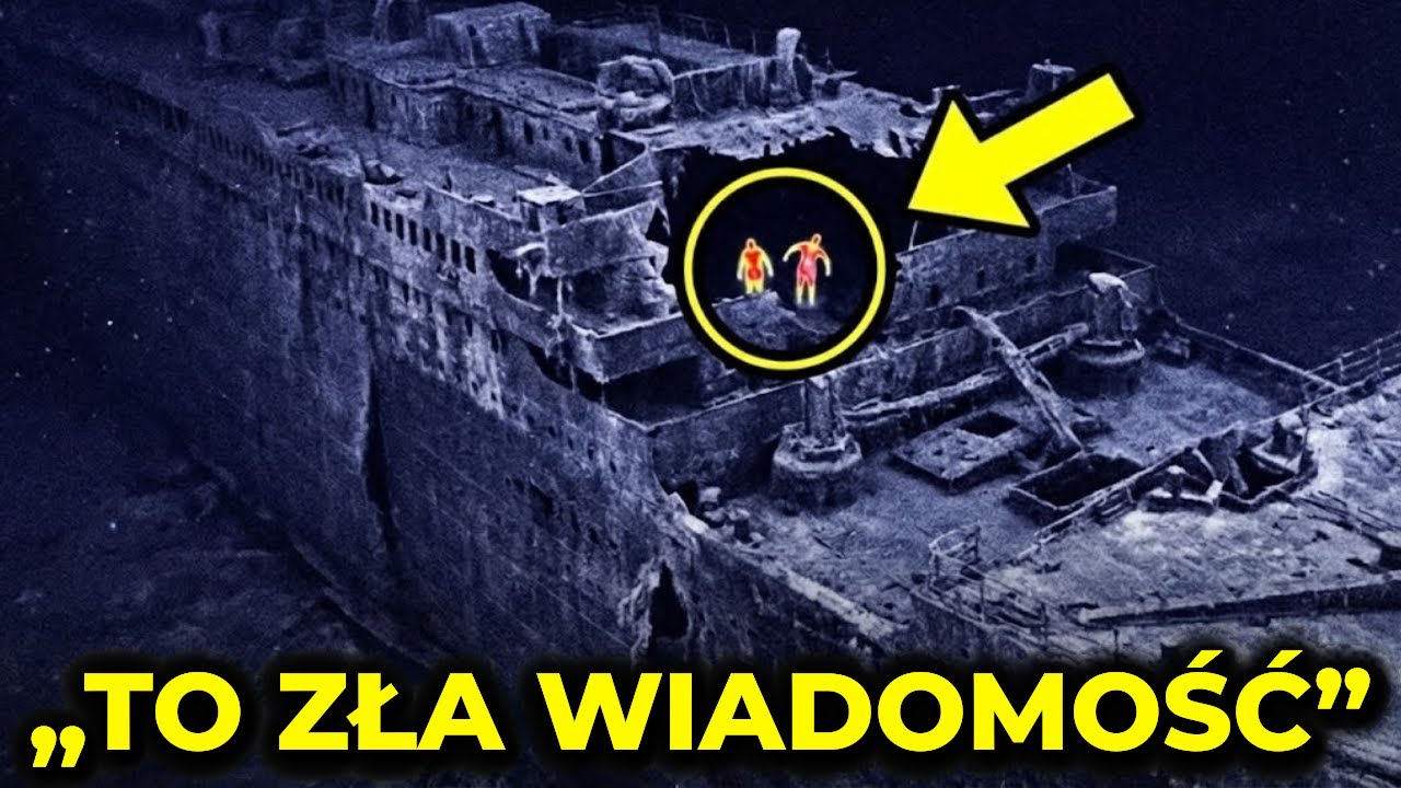 Dron podwodny wpadł do Titanica – nagrania przerażają stan wraku!