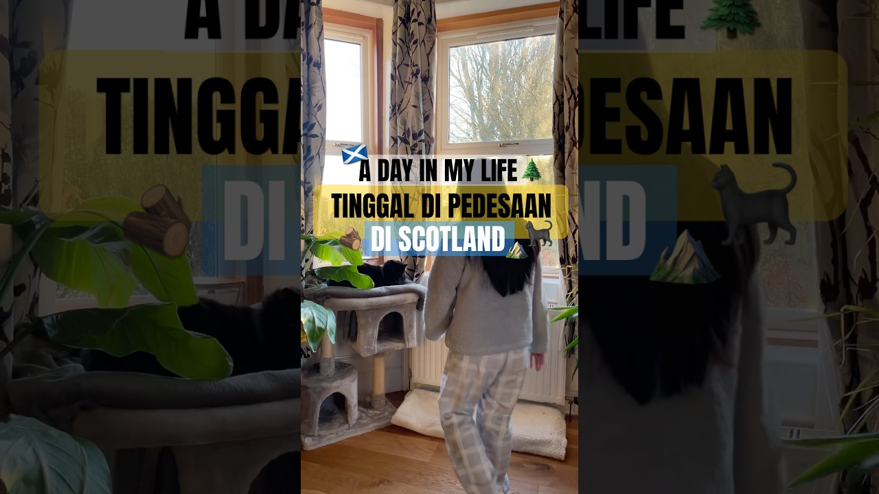 Hidup di Pedesaan di Scotland senyaman dan setenang ini.. ⛰️ #tinggaldidesa #desa #pedesaan #eropa