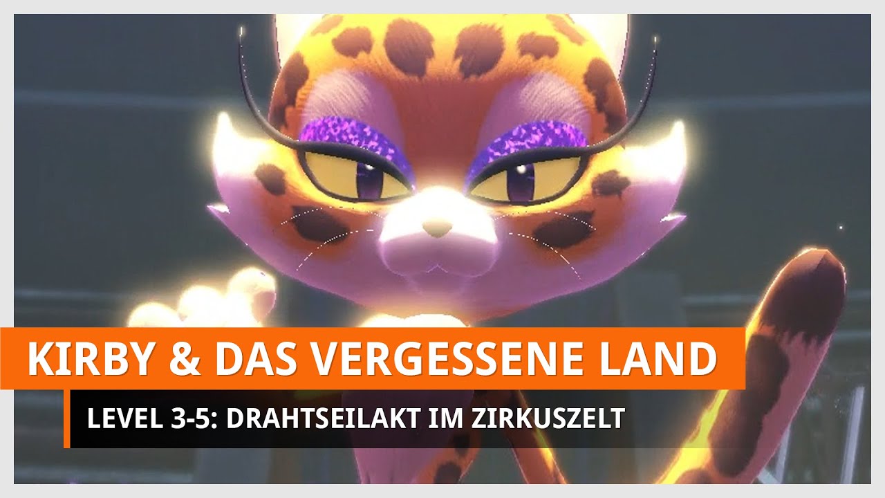 Kirby und das vergessene Land: Drahtseilakt im Zirkuszelt (Alle Missionen abschlie&szlig;en)
