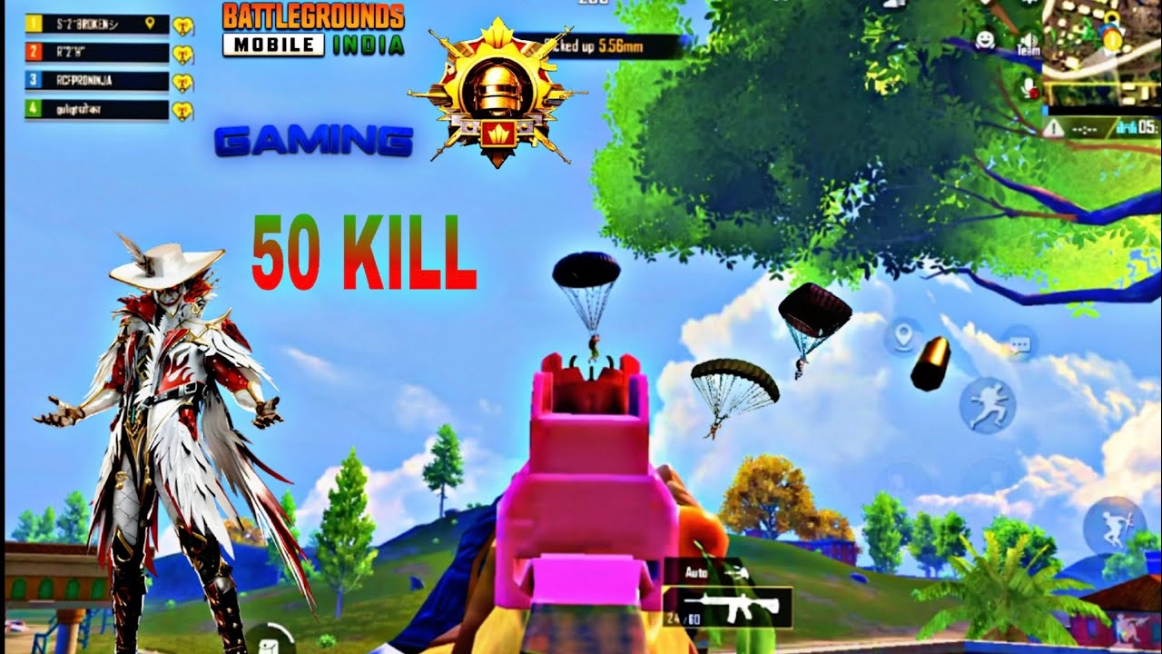 50 KILL 😱🔥 For Event Full Fight Hard Geme Play 🦁IPad Pro M4 120  Fps #bgmi #viral #pubg #gaming 