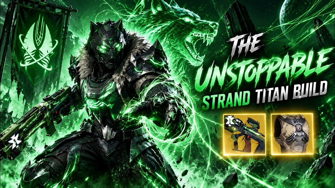 THE UNSTOPPABLE STRAND TITAN BUILD | DESTINY 2 | 1080 UHD