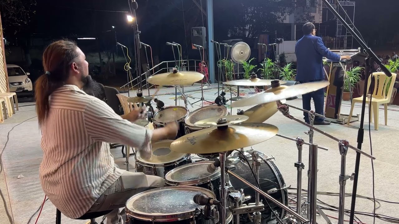 Idho Manidhargal / SONG BY PREMJI EBENEZER / LIVE / Drum Cam / In-ear Mix
