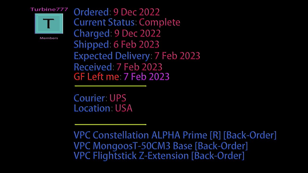 My Virpil Template and more!