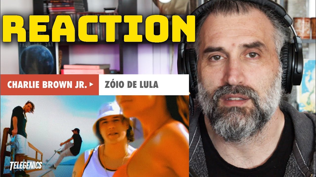 Charlie Brown Jr. - Zóio De Lula- Italian singer react to Brazilian music