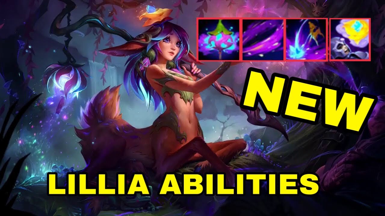 Lillia ABILITIES Reveal | Ability NEW CHAMPION 2020 | LoL Lylia Abilities F&auml;higkeiten Skills