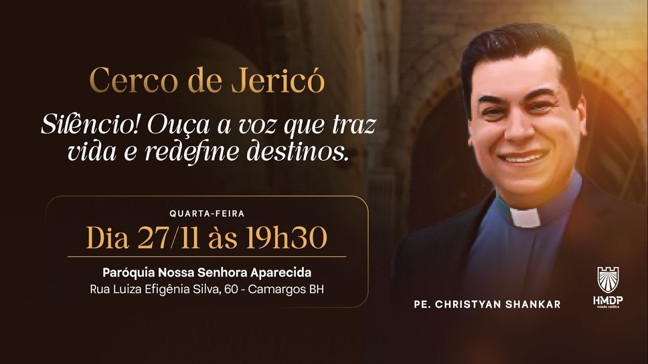 Silêncio! Ouça a voz que traz vida e redefine destinos! 4º dia do Cerco de Jericó