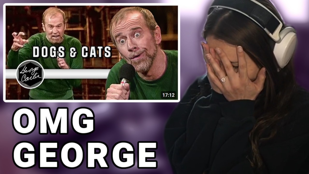 First Reaction to George Carlin | Dogs & Cats