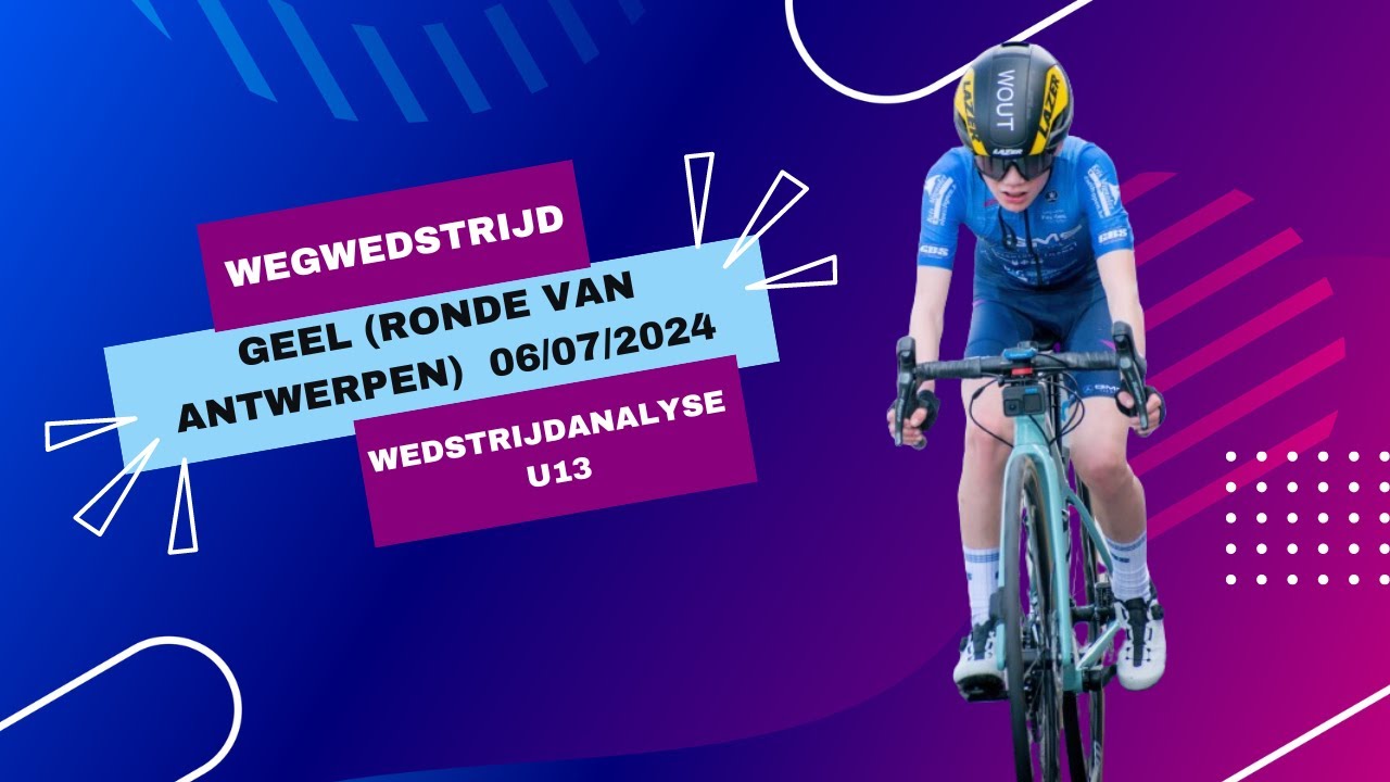 Wegwedstrijd @ Geel (Ronde van Antwerpen) U13 aspirant