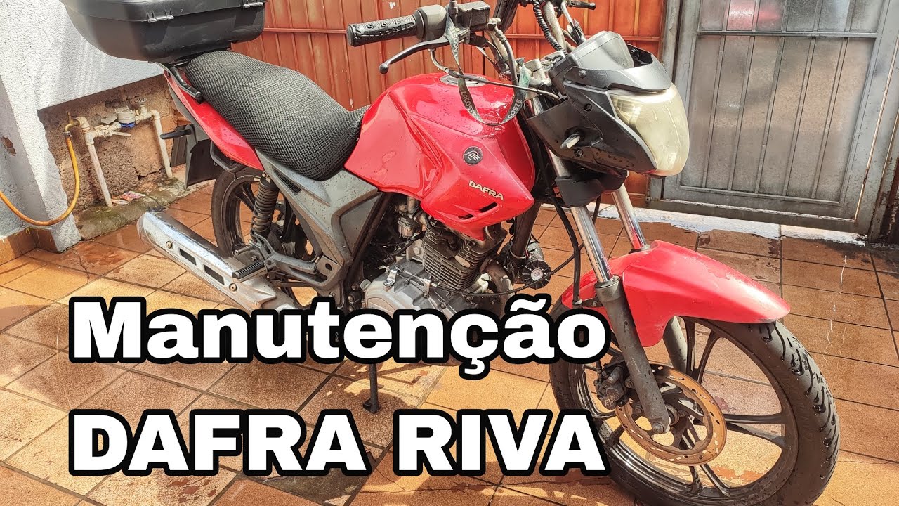 Manutenção DAFRA RIVA 150 Vazamento de óleo 