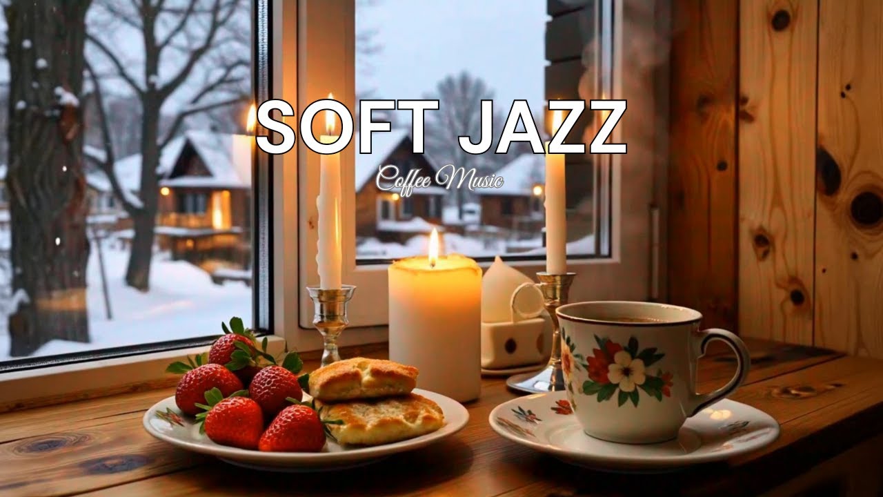 Soft Jazz & Bossa Nova ☕ Relaxing Background Music for Happy Moods and Stress Relief