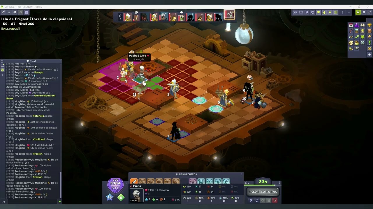 defensa a randoms dofus talkasha #pvp 130 5 vs 5