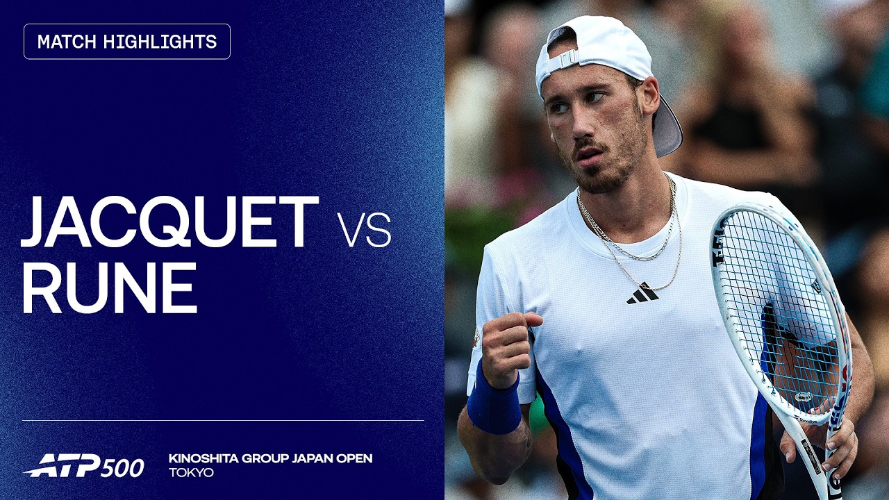Kyrian Jacquet kontra Holger Rune &ndash; skr&oacute;t meczu | Tokio 2026, runda 1