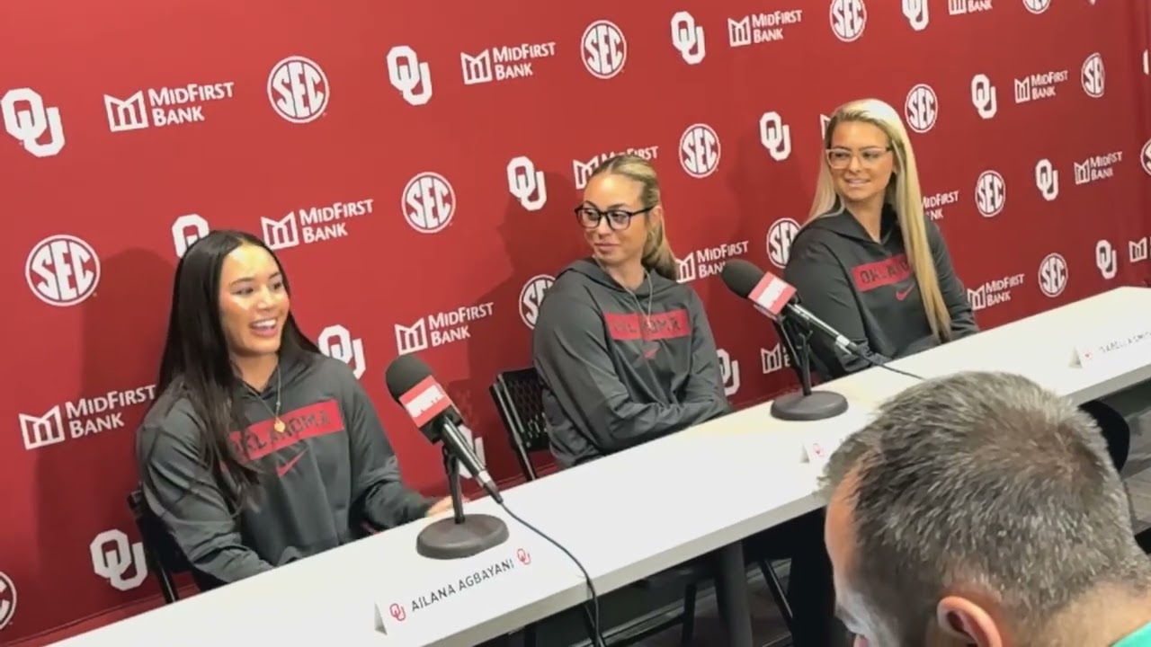 Ailana Agbayani, Sam Landry, Isabella Smith Interview | OU Softball Newcomer Day