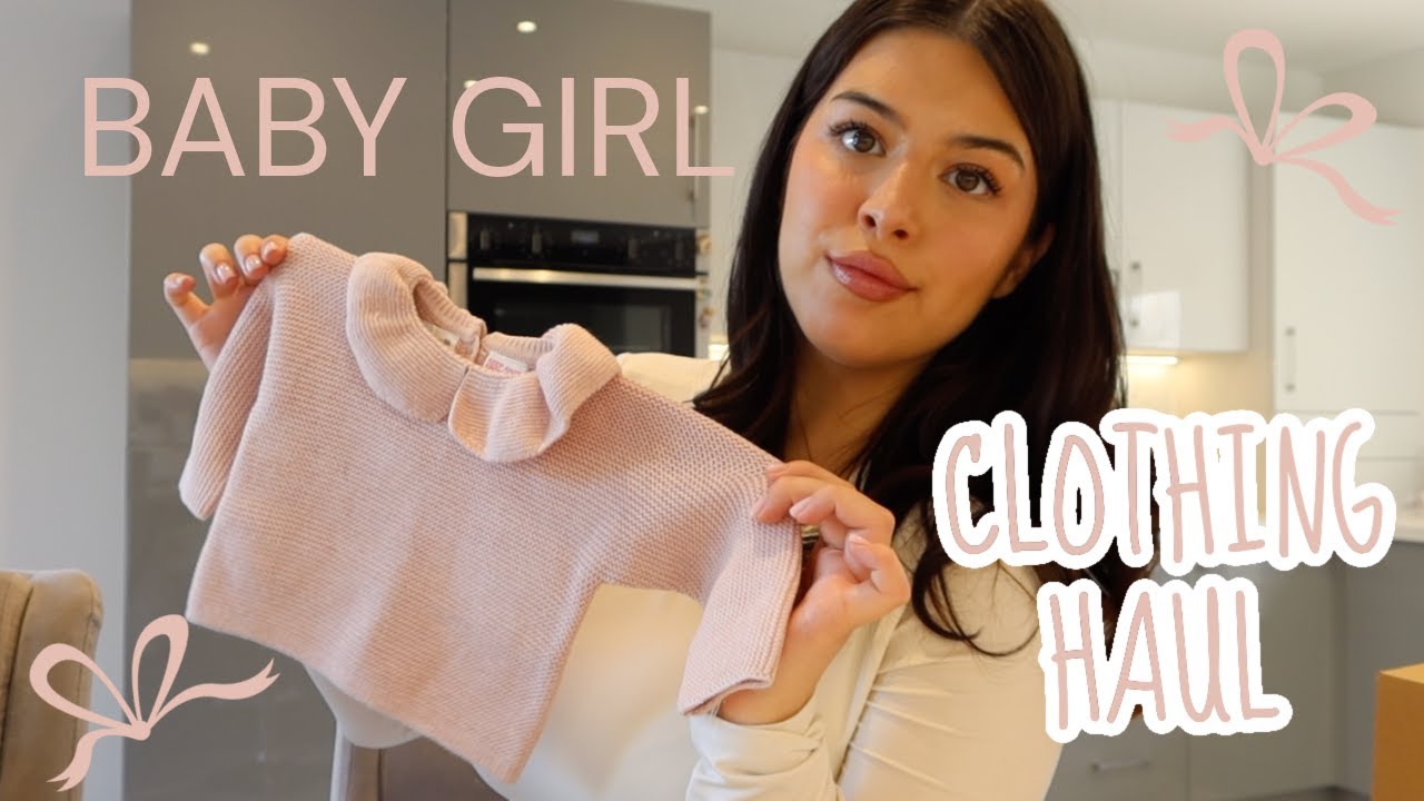 FIRST BABY GIRL CLOTHING HAUL 💕 | SOPHIA GRACE