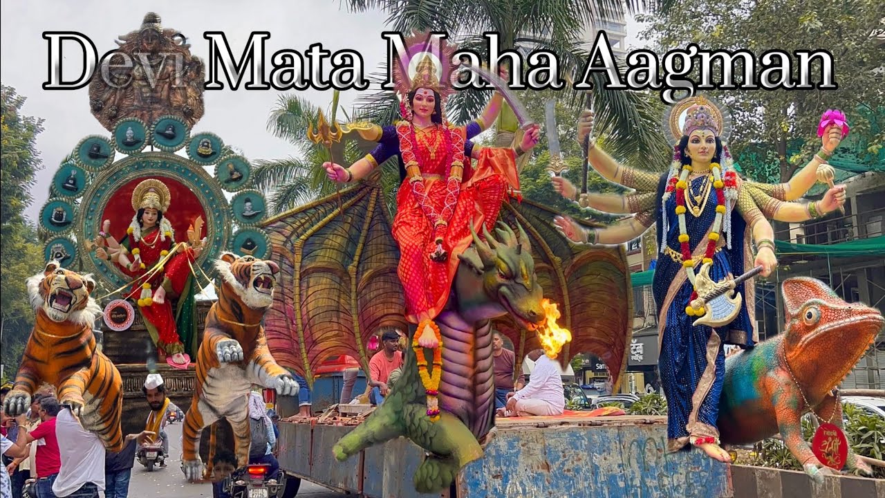 | Mumbai Devi Maha Aagman 2024 | Reay RoadChi Aaibhavani 2024 | ThanyaChi Ambabai Aagman 2024 |