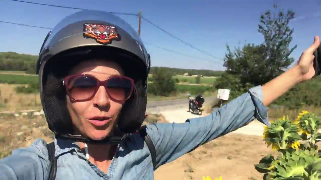 1st Woman To Ride A Mini-Motorcycle Across Europe