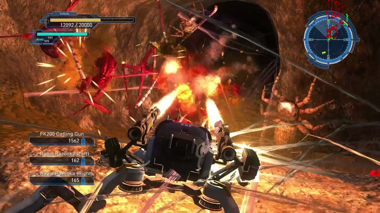 EDF 5 DLC 1-12 Underground 2 Air Raider Inferno ( Earth Defense Force )