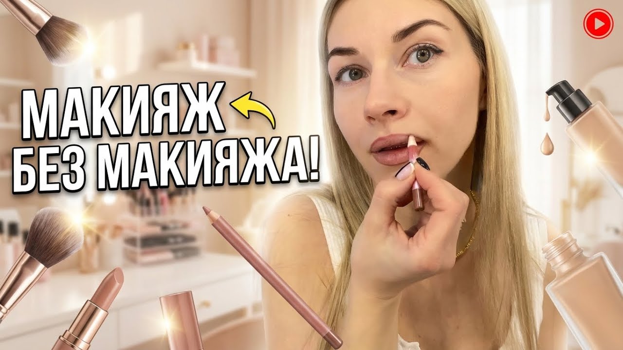 Легкий и дорогой макияж за 10 минут!!!