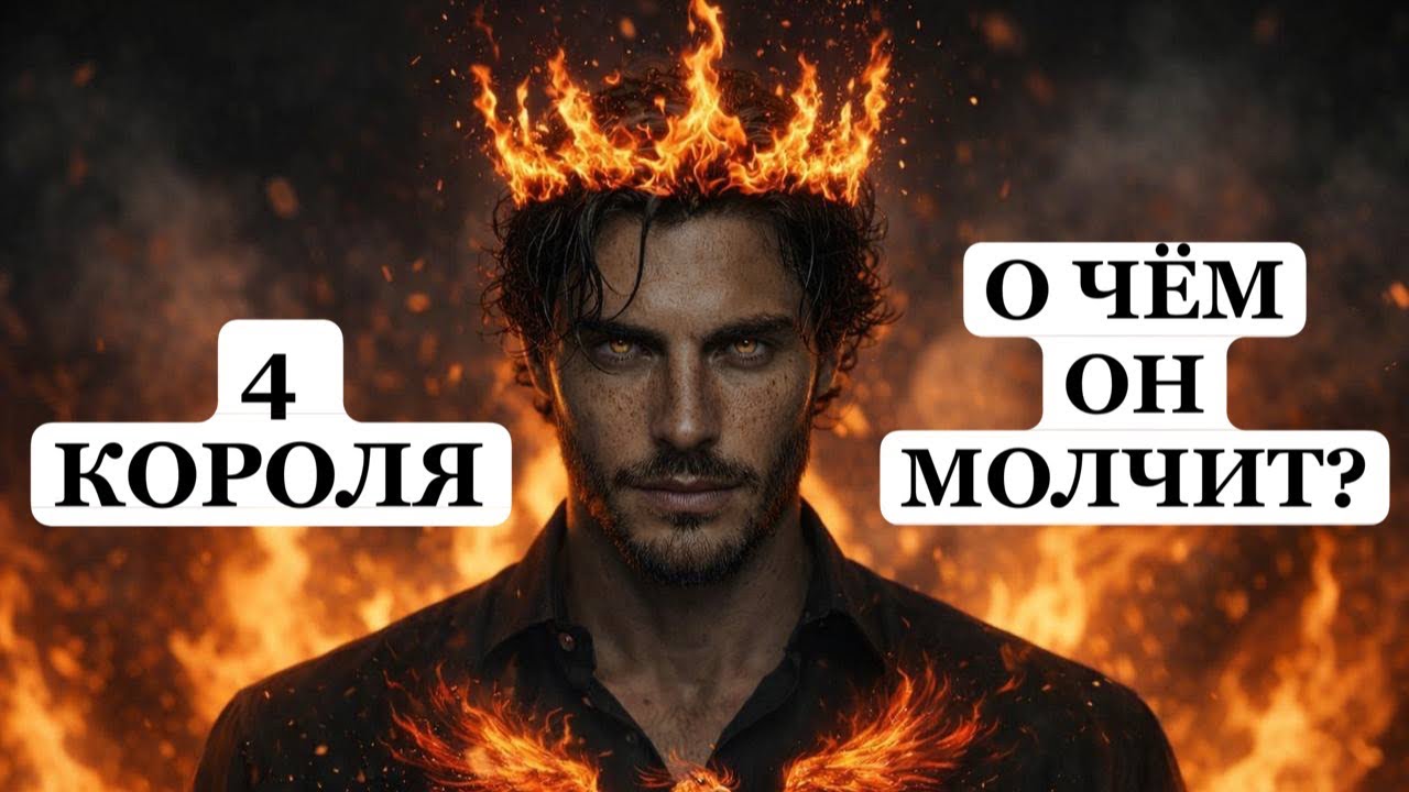 ТАРО Расклад онлайн 4 КОРОЛЯ 👑 О ЧЕМ ОН МОЛЧИТ? 🔮 В Чем Не Признается Даже Себе?