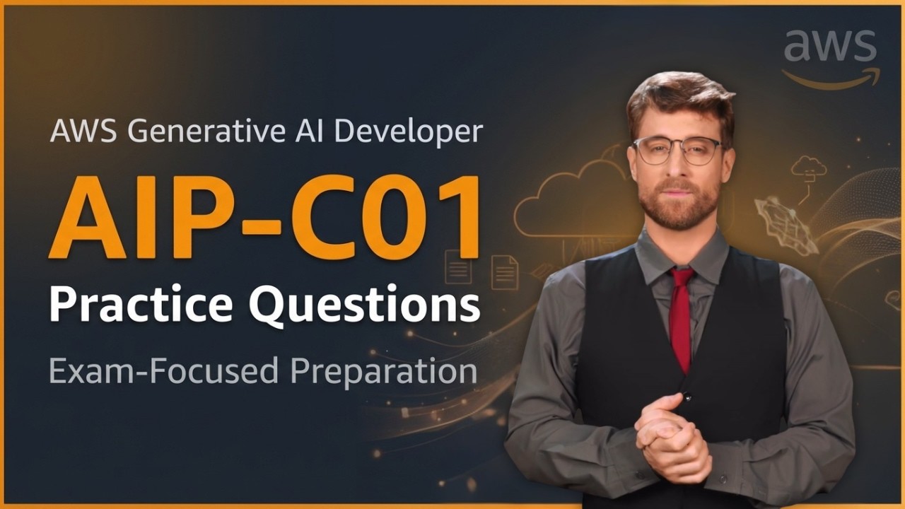 AWS Generative AI Developer (AIP-C01) | 10 Practice Questions & Exam Tips