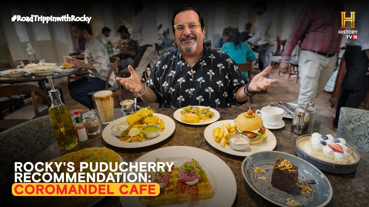 Coromandel Cafe: Puducherry's Must-Visit Spot | #RoadTrippinwithRocky S10 | D10V02