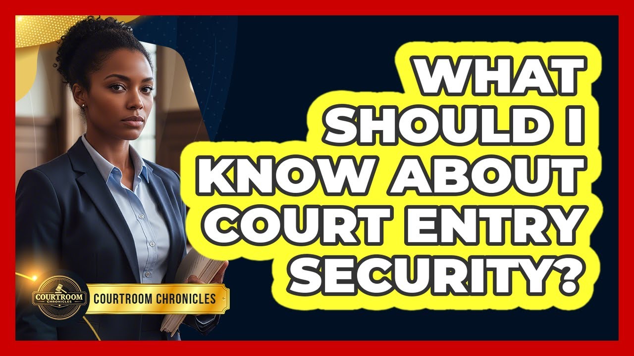 What Should I Know About Court Entry Security?