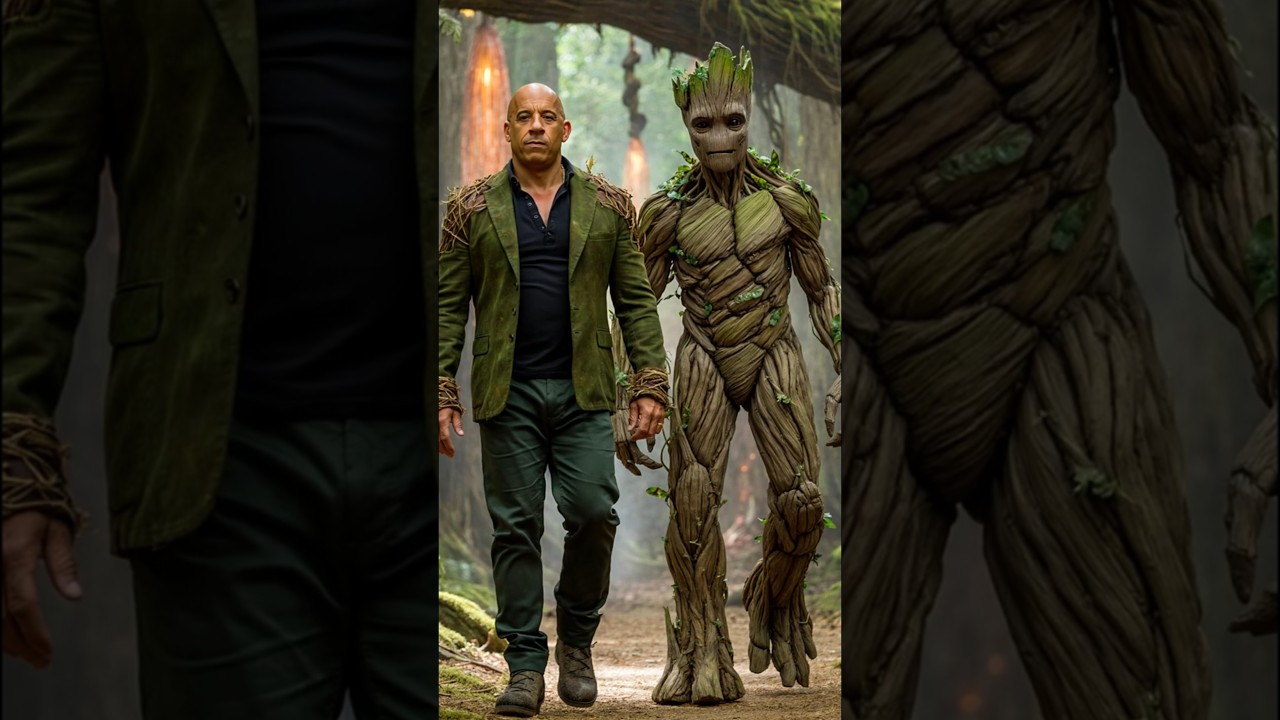 Marvel Actors Meet Guardians of the Galaxy On The Runway | Star-Lord, Gamora, Groot & More 