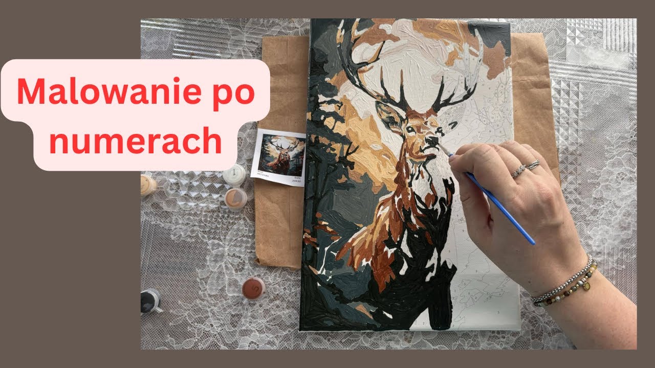 Malowanie po numerach- moje rady i wskazówki dla każdego