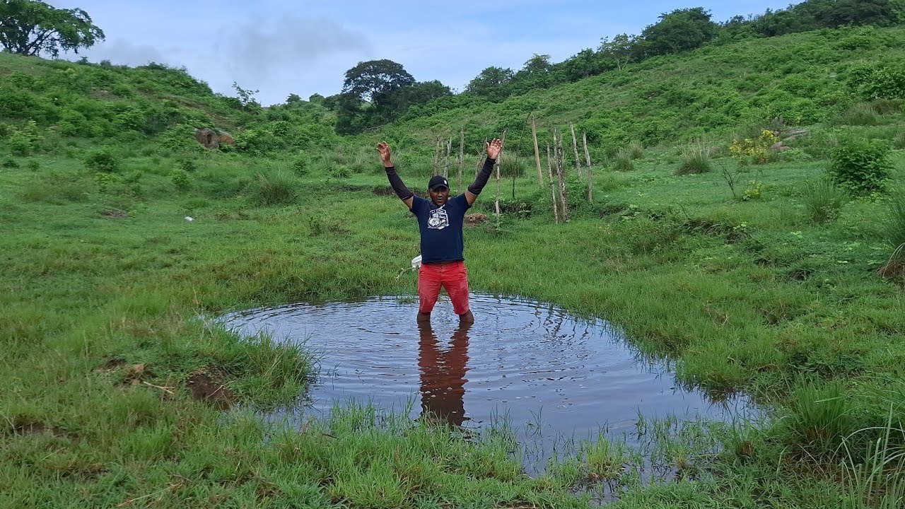 As forte chuva ⛈️ encheu a cacimba subterrânea do agreste Paraibano 