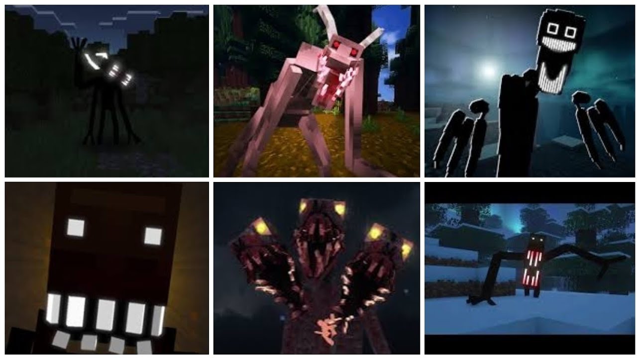 TOP 6 Horror Addons Minecraft PE 1.21