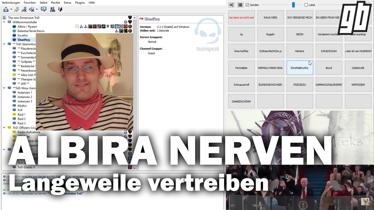 Yukahini / Albira im TS &auml;rgern - Langeweile vertreiben