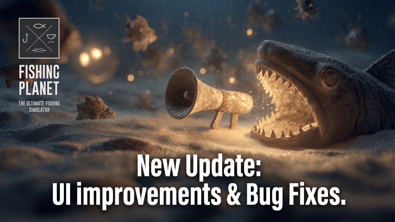 Fishing Planet New Update: UI improvements & Bug Fixes