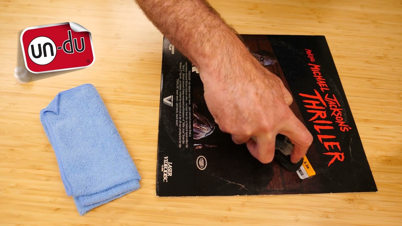 How to remove Price stickers from Vinyl Record Covers