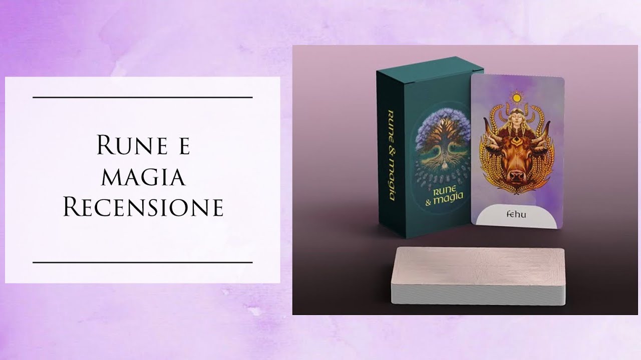 Oracolo Rune e magia ✨ Recensione & tiraggio carta
