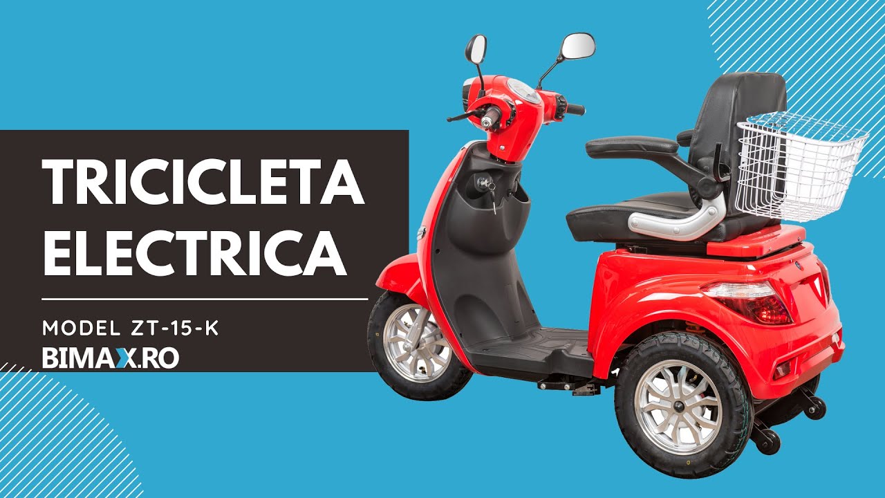 Cauti Tricicleta Electrica? Vezi modelul ZT-15-K