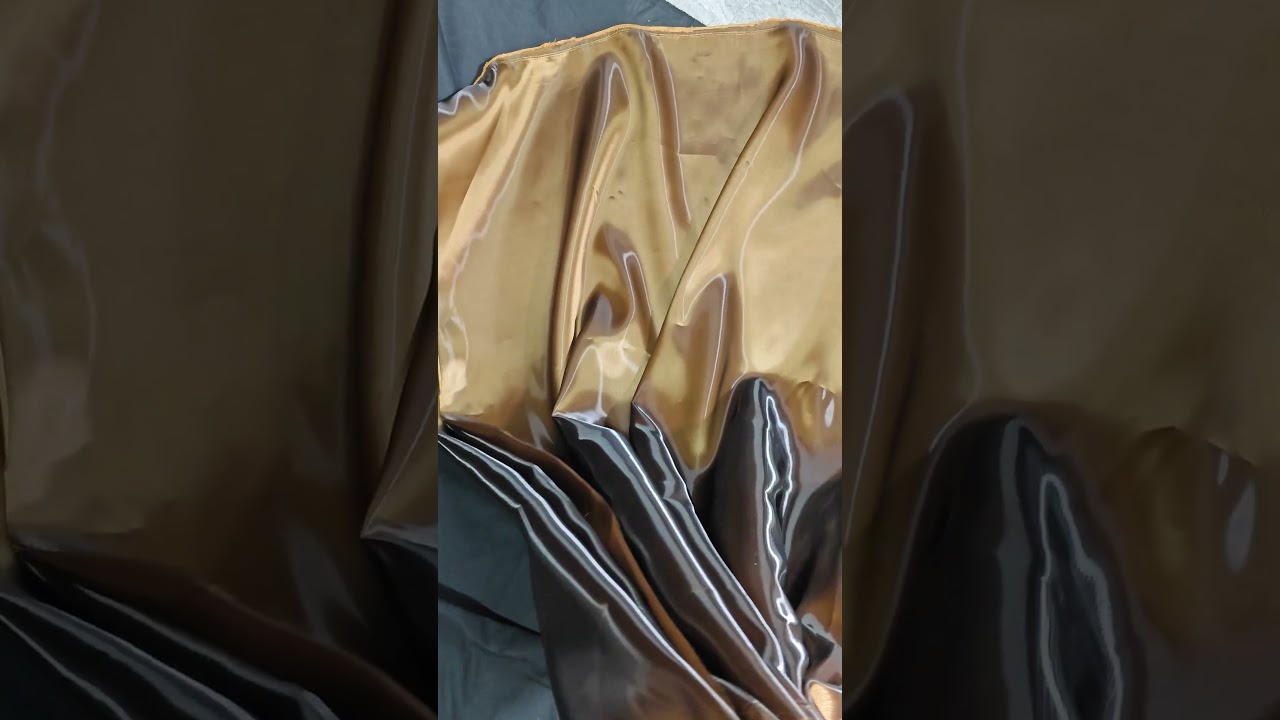 Color-changing liquid satin fabric