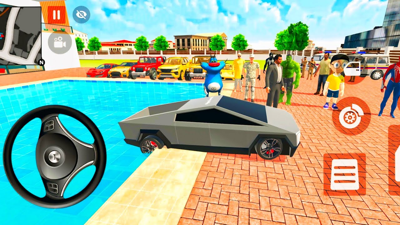 Jack Ordered Cyber Truck 🚙 Indian Police SUV Driving | Car Bike Game Android Gameplay