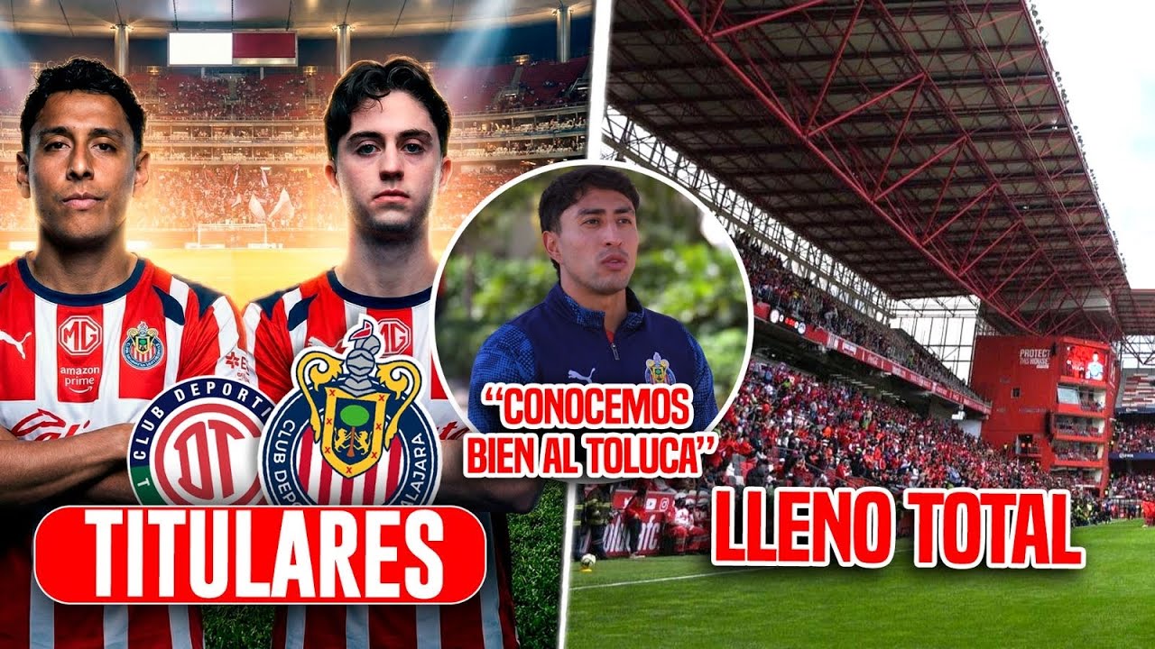 🔴Brian Gutierrez y Luis Romo TITULARES CON CHIVAS? | Mensaje de Govea al Toluca | Noticias Chivas 