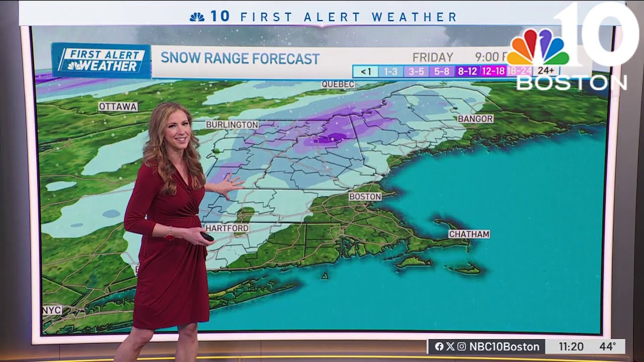 Spring snow for parts of New England this week? Here's what we know