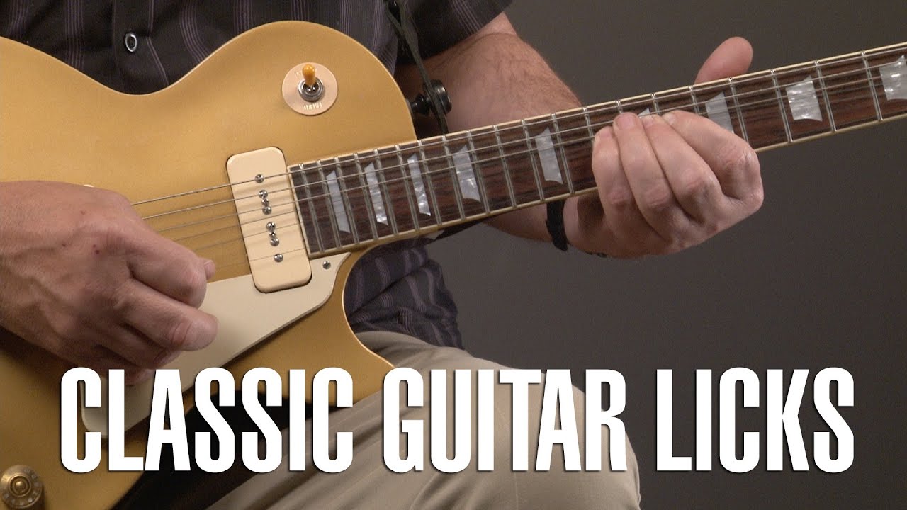 Classic Guitar Licks Lesson
