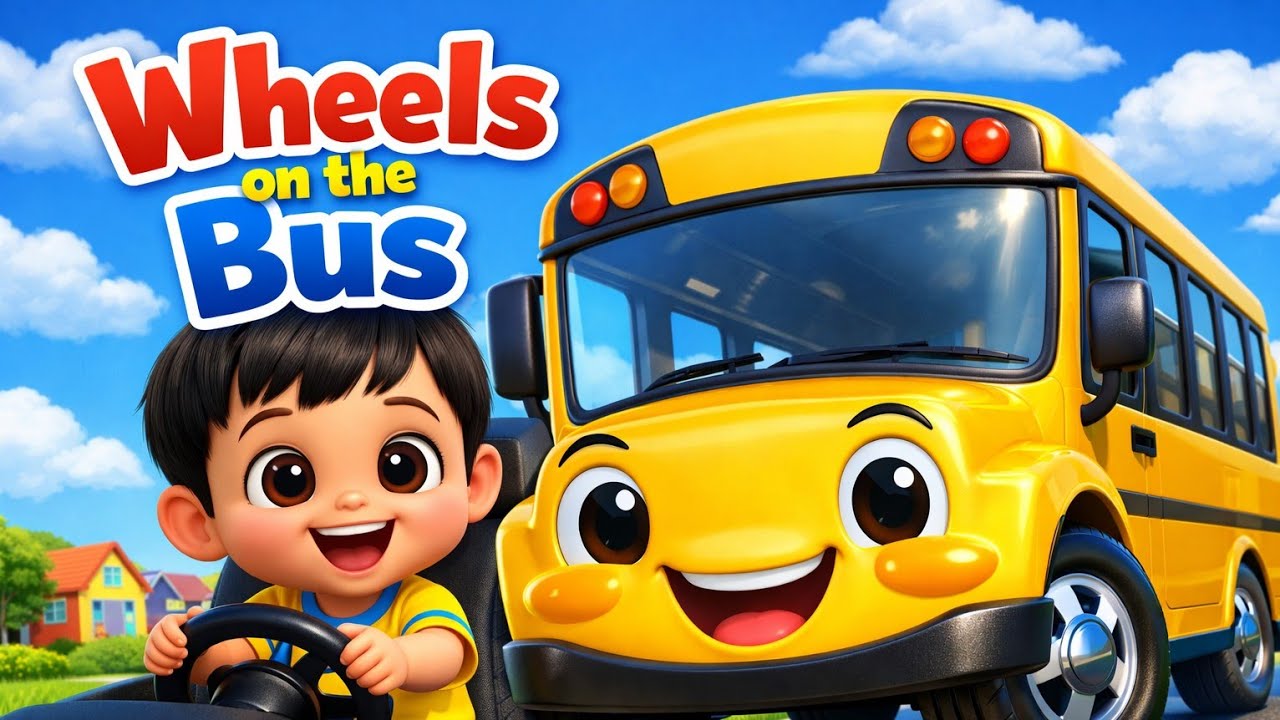 Wheels on the Bus Go Round & Round! 🚌 Bebloo Kids Song