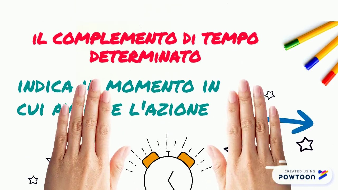 COMPLEMENTO DI TEMPO