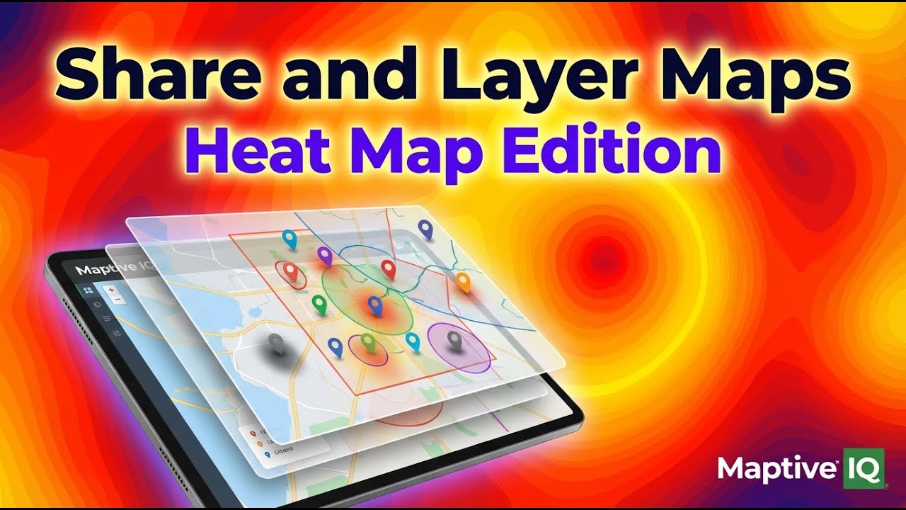 Layer Maps in Maptive IQ While Hiding Markers (Heat Map Edition)