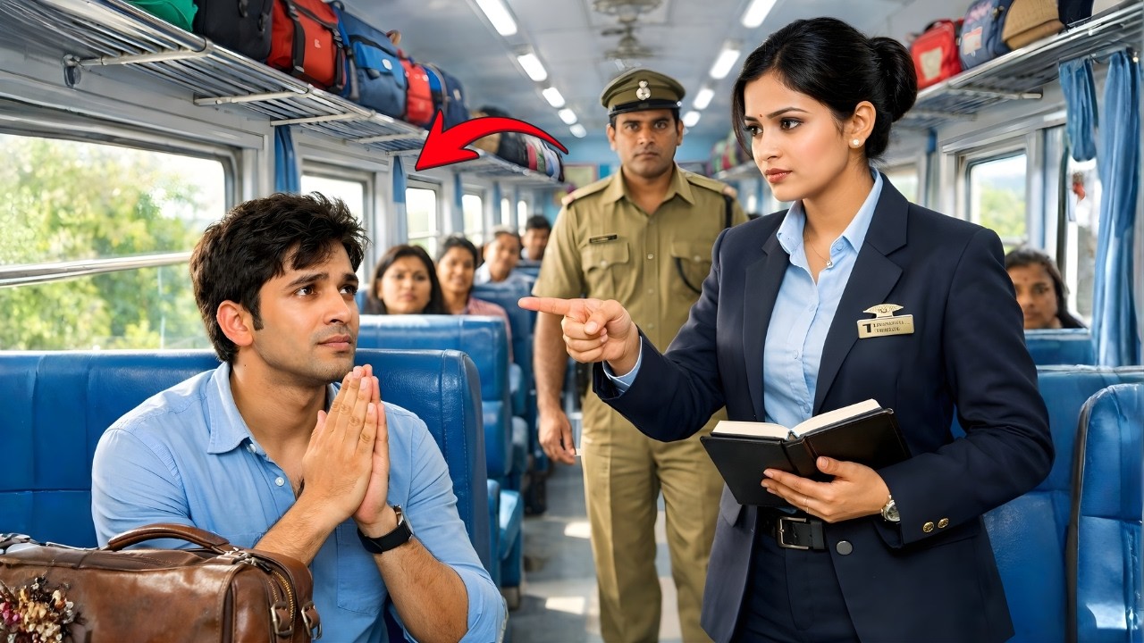 ट्रेन में पकड़ा गया गरीब लड़का… टीटी लड़की ने जो किया वो हर इंसान को देखना चाहिए ❤️| Emotional Story