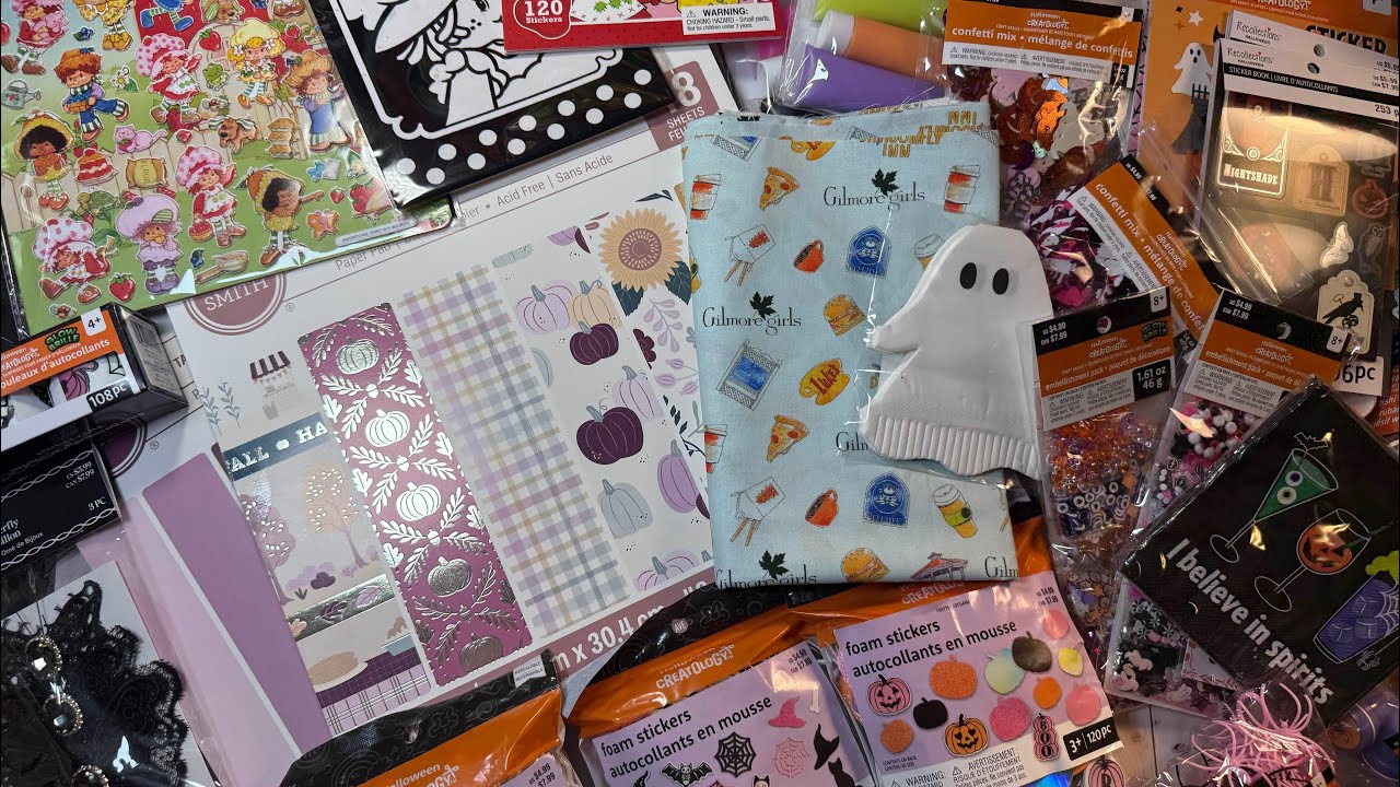 Michael’s Haul - Fall, Halloween, Strawberry Shortcake and more!  So many fun finds! 