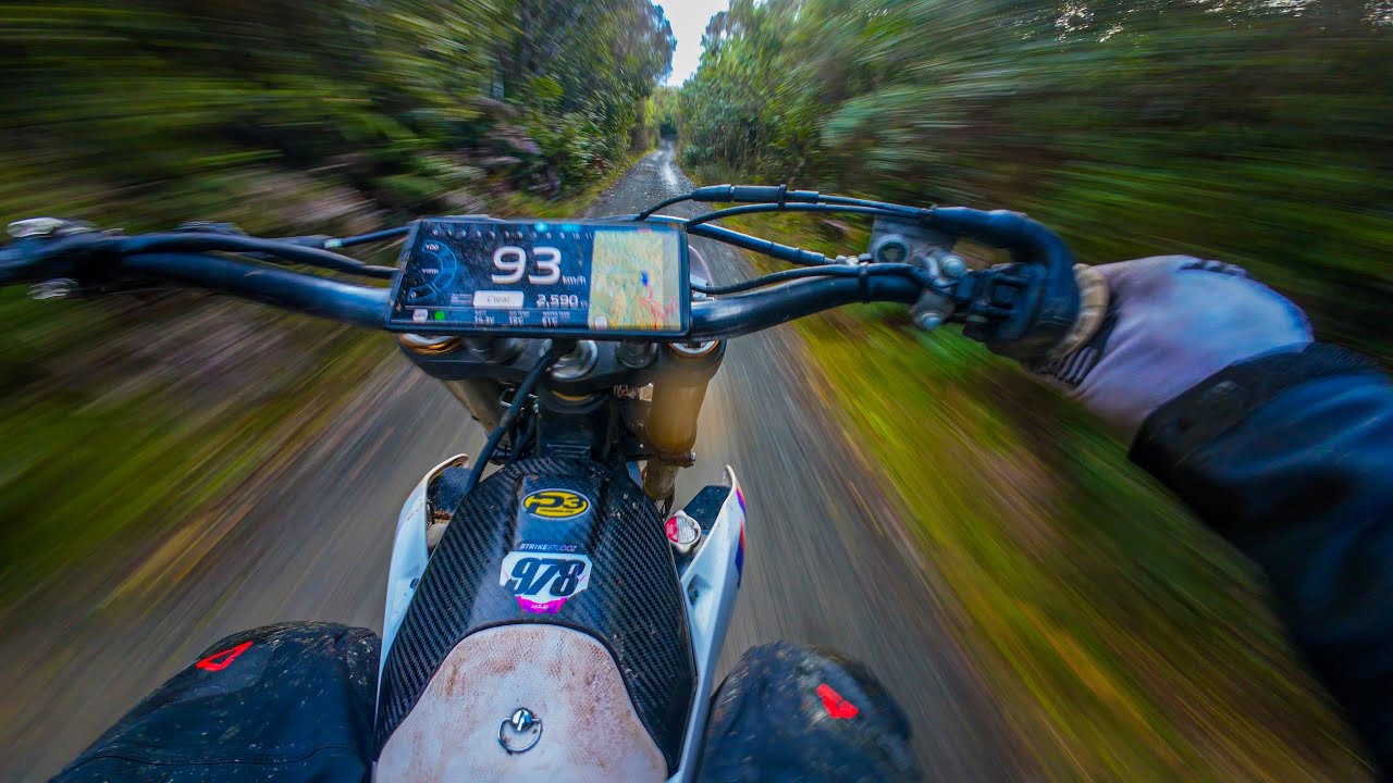 YZ450F | FAST NEW ZEALAND TRAILRIDE!!! (RAW SOUND) 4K