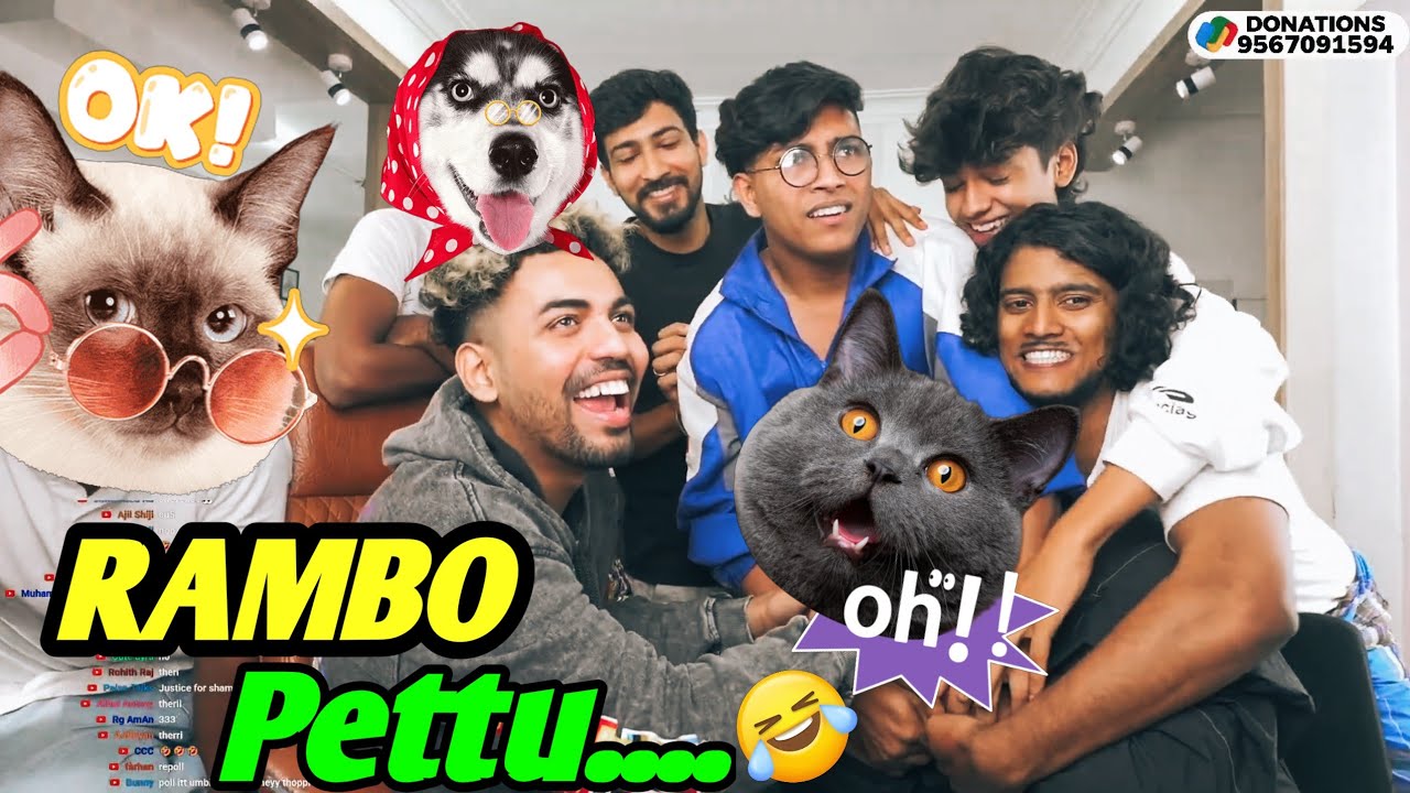 RAMBO ന്റെ മീശ വടിച്ചപ്പോൾ 🤣 Full കലിപ് Scene ആയി 🥵 #trending #mrzthoppi #mrzmammu #mrzmotivation 